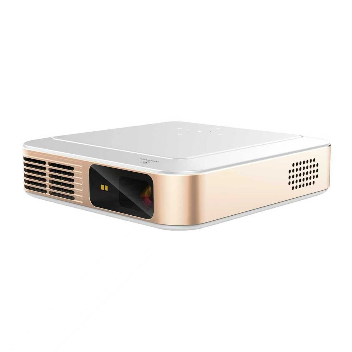 Native 1080P Mini Projector, Support 4K Projector with Wifi and Bluetooth, 300 ANSI Lumens Movie Projector Includes 100" Projector Screen, Home Theater Projector Compatible with PC & Phones