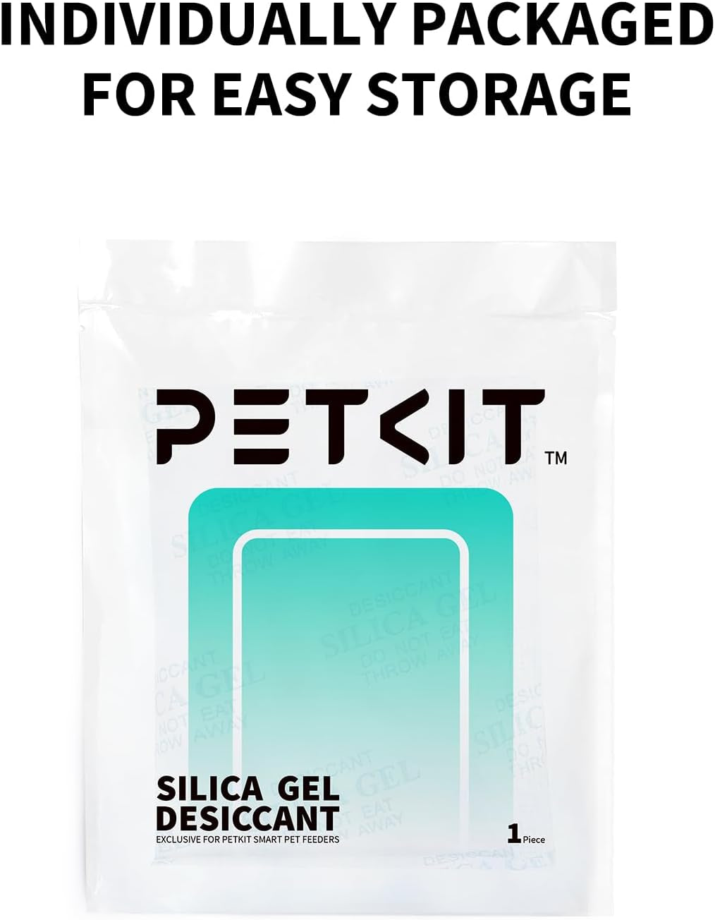 Silica Gel Desiccant Sachets 30 Gram X 5 Packs for Smart Automatic Pet Feeders, Desiccant Replacement Bags for Cat Feeders to Keep Pet Food Dry and Fresh