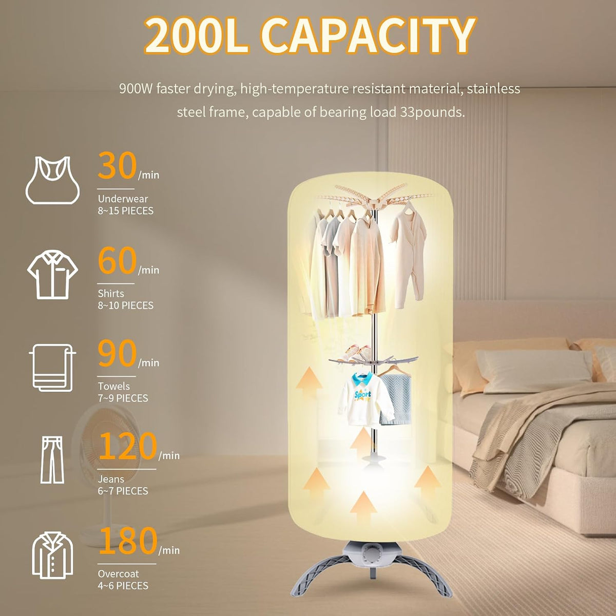 Portable Dryer for Clothes