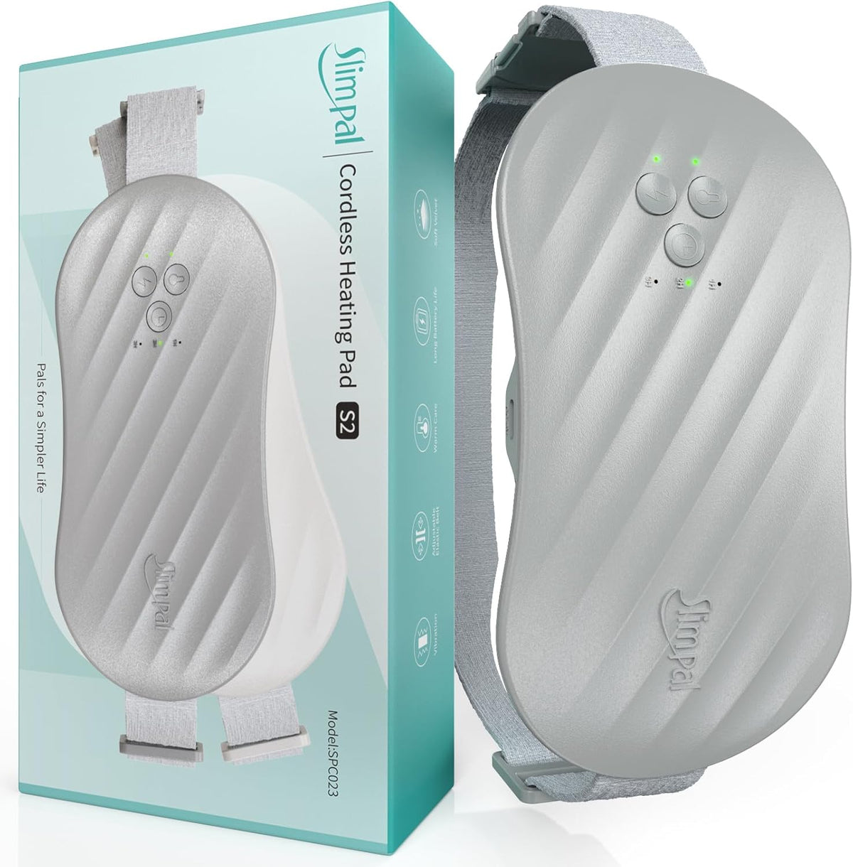 Heat Pads for Period Pain Relief, Portable Menstrual Heating Pad