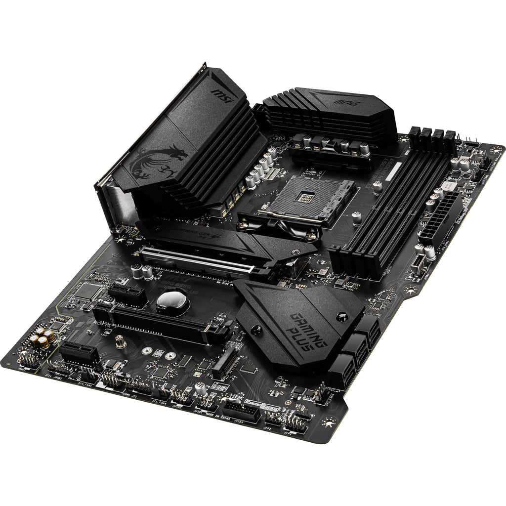 MPG B550 GAMING plus AM4 AMD B550 SATA 6Gbs DDR4 Ryzen 5000 / 4000G / 3000 ATX Motherboard