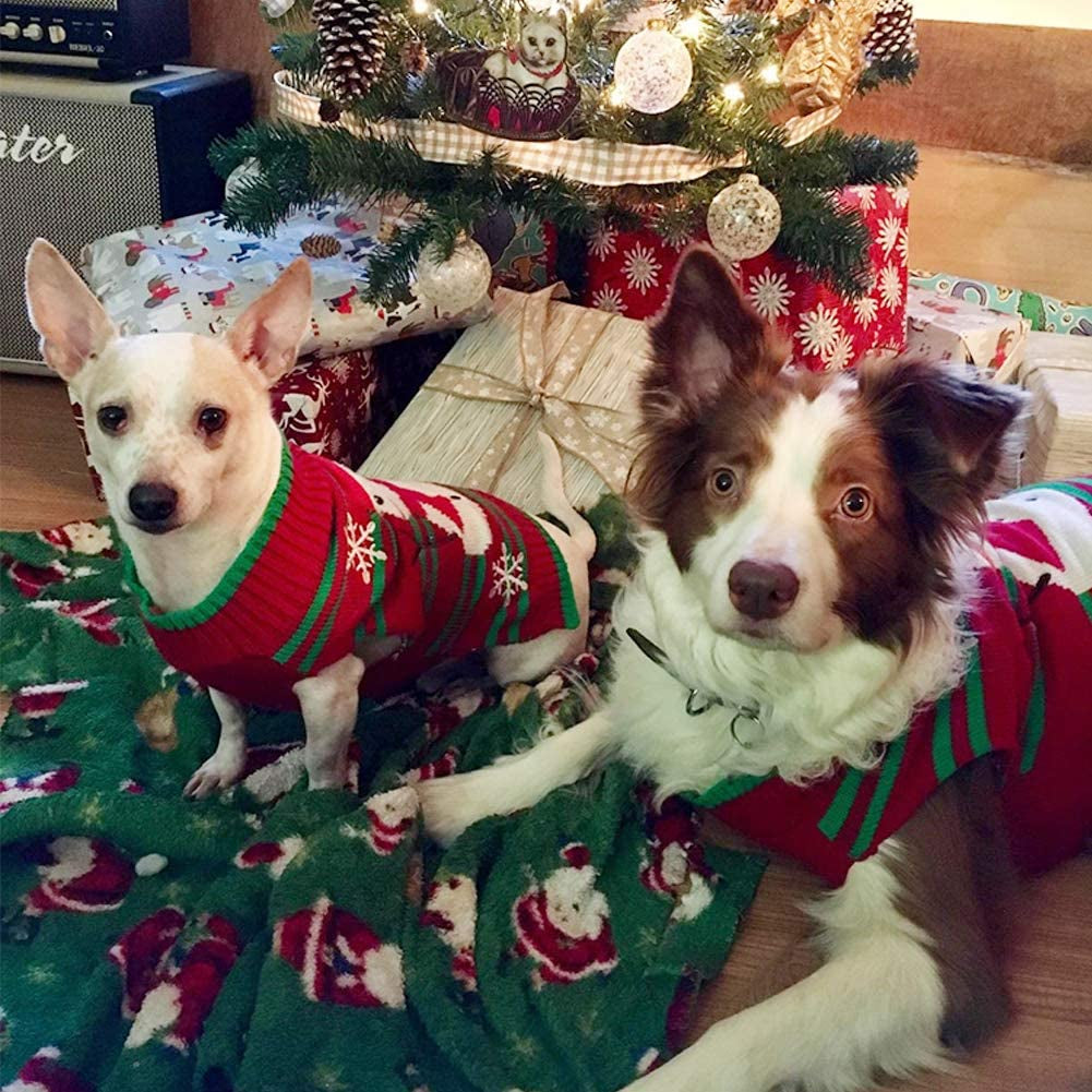 NACOCO Dog Snowman Sweater - Xmas, New Year & Christmas Sweater for Small Dog & Cat (Snowman, XXL)