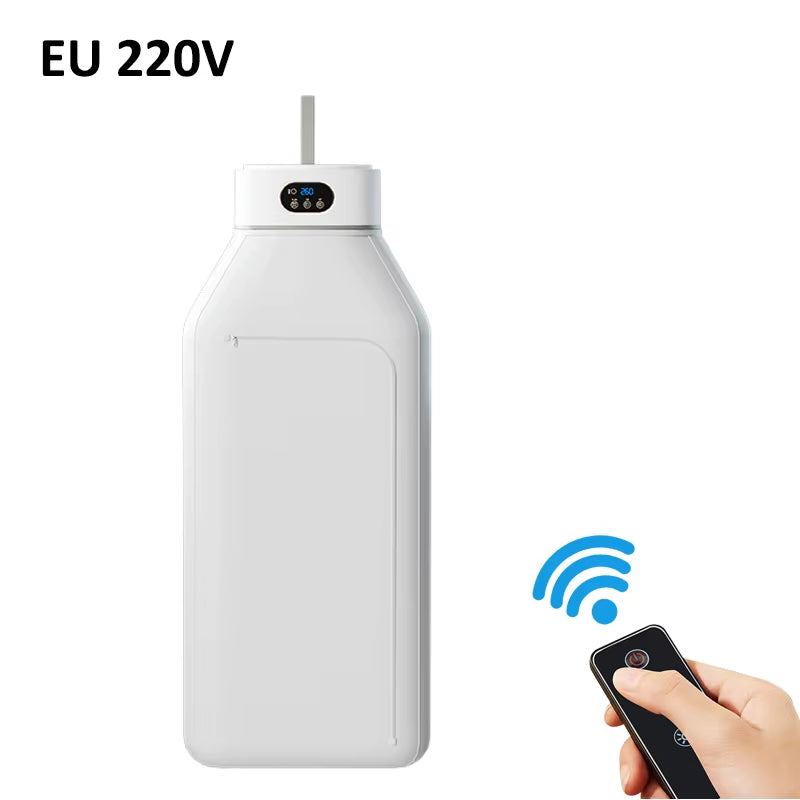 Portable Clothes Dryer Folded Electric Clothing Dryer Multifunctional Intelligent Timed Warm Laundry Dryer with Remote Control
