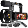 Video Camera Camcorder 4K for Youtube Vlogging Digital Camera IPS 48MP 16X Digital Zoom Camera Recorder