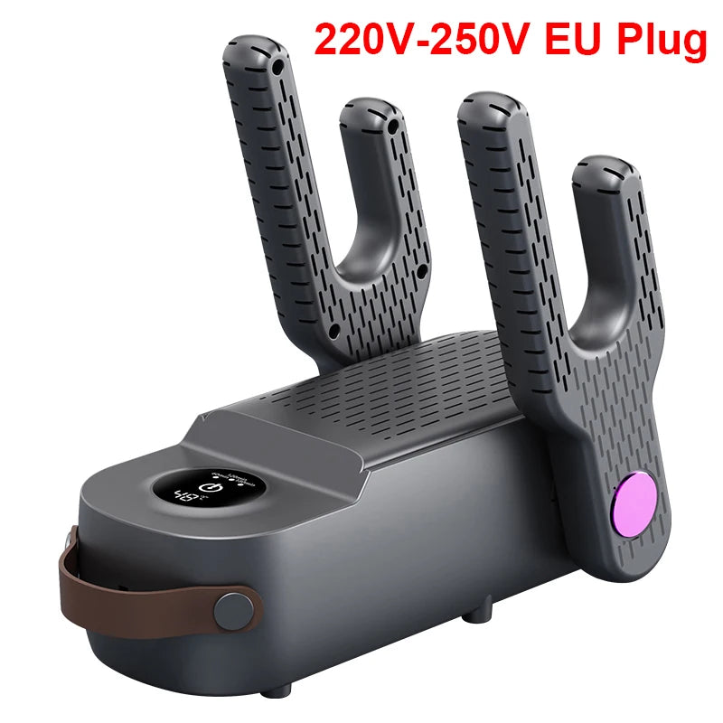 Shoe Dryer 220V Footwear Dryer Electric Shoes Drying Machine Folding Socks Sneaker Slippers Ski Boots Dryer Portable Shoe Heater