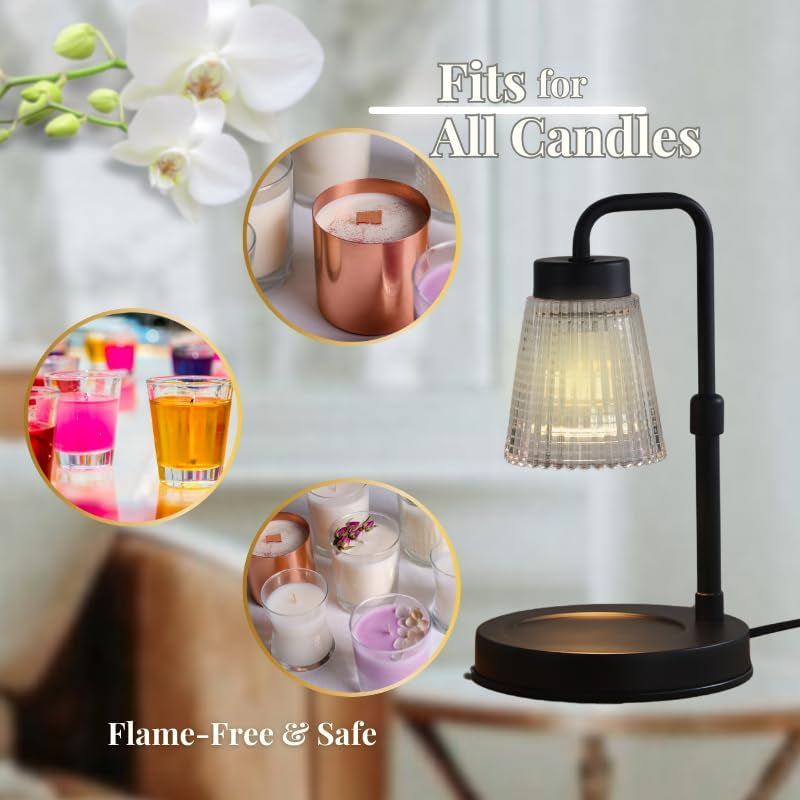 Candle Warmer Lamp, Dimmable with Timer