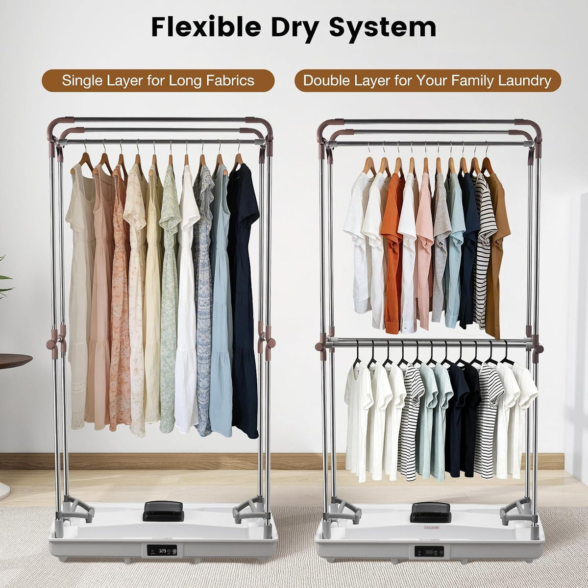 Portable Clothes Dryer for Apartment, RV, Travel