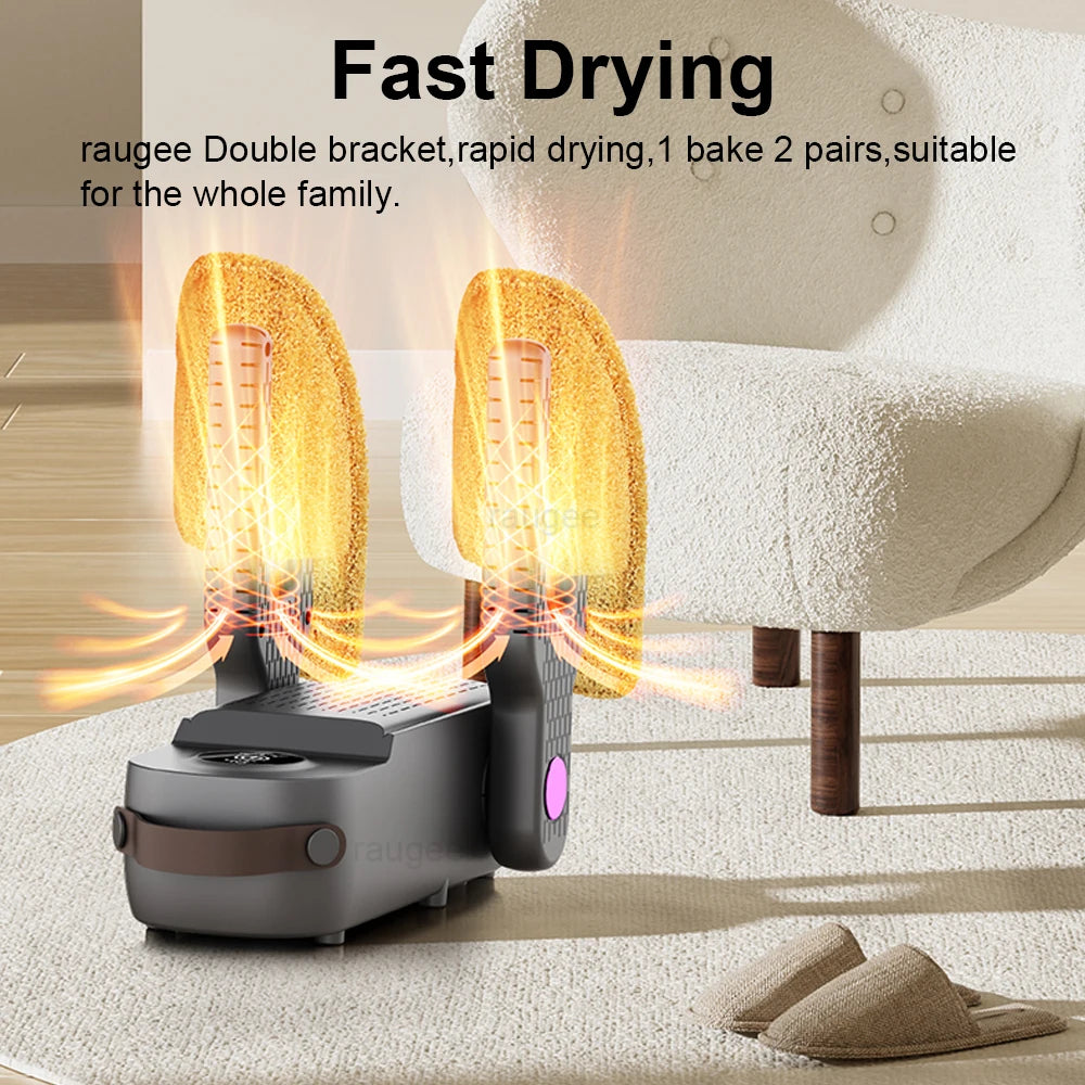 Shoe Dryer 220V Footwear Dryer Electric Shoes Drying Machine Folding Socks Sneaker Slippers Ski Boots Dryer Portable Shoe Heater