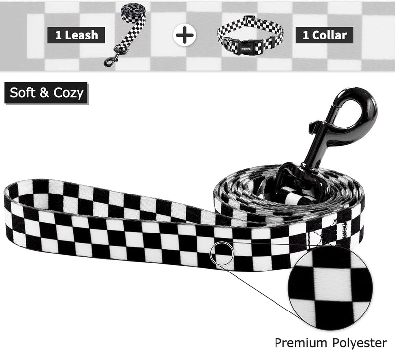 Ihoming Dog Collar and Leash Set for Large Dogs, up to 80 Lbs