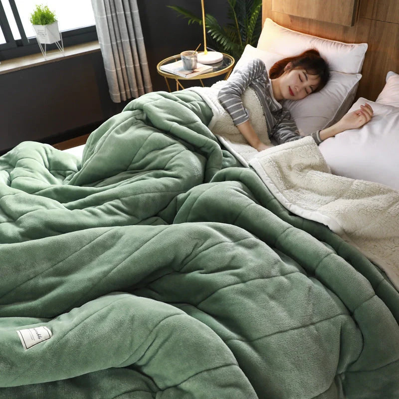 Fleece Blanket – Soft Warmth with Premium Flannel Fabric & Elegant Design