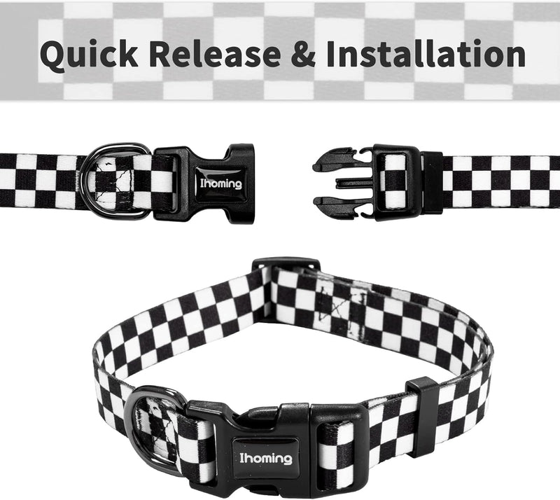 Ihoming Dog Collar and Leash Set for Large Dogs, up to 80 Lbs
