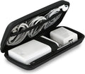 Travel Essential Electronics Organizer Charger Case Carrying Pouch | 6.5X3.2X1" Power Bank Tech Accessories Protective Storage Shockproof Portable Purse Men Women School Office Trips Must Have
