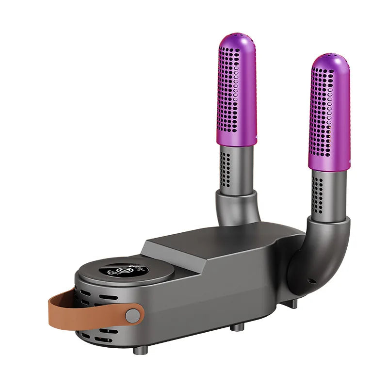 New Electric Shoe Dryer Deodorizing Sterilizing Portable Foldable Household Shoe Drying Machine Timed Footwear Dryer with Handle