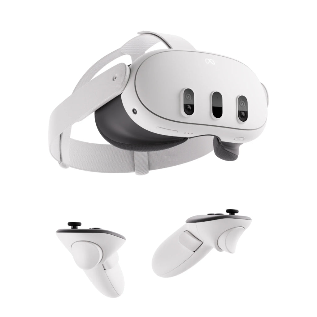 3 512GB | VR Headset — Thirty Percent Sharper Resolution — 2X Graphical Processing Power — Virtual Reality without Wires — Access to 40+ Games with a 3-Month Trial of Meta Horizon+