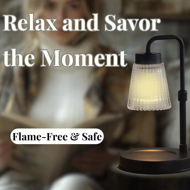 Candle Warmer Lamp, Dimmable with Timer