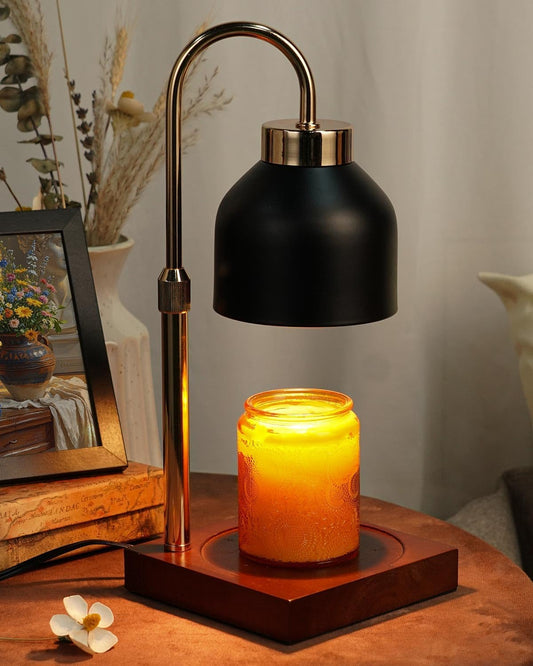 Black Candle Warmer Lamp Height Adjustable, Gifts for Women Mum Christmas