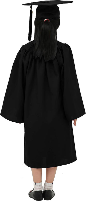 Graduationmall Matte Kindergarten Graduation Gown Cap Set with 2026 Tassel
