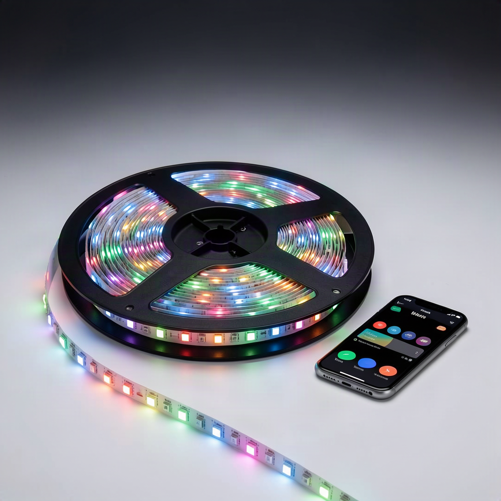 RGB LED Strip Lights APP Control 5050 Color Changing