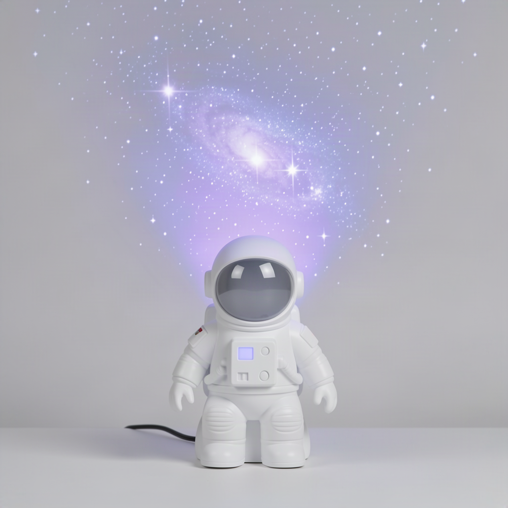 Astronaut Galaxy Star Projector Night Light with Bluetooth Speaker