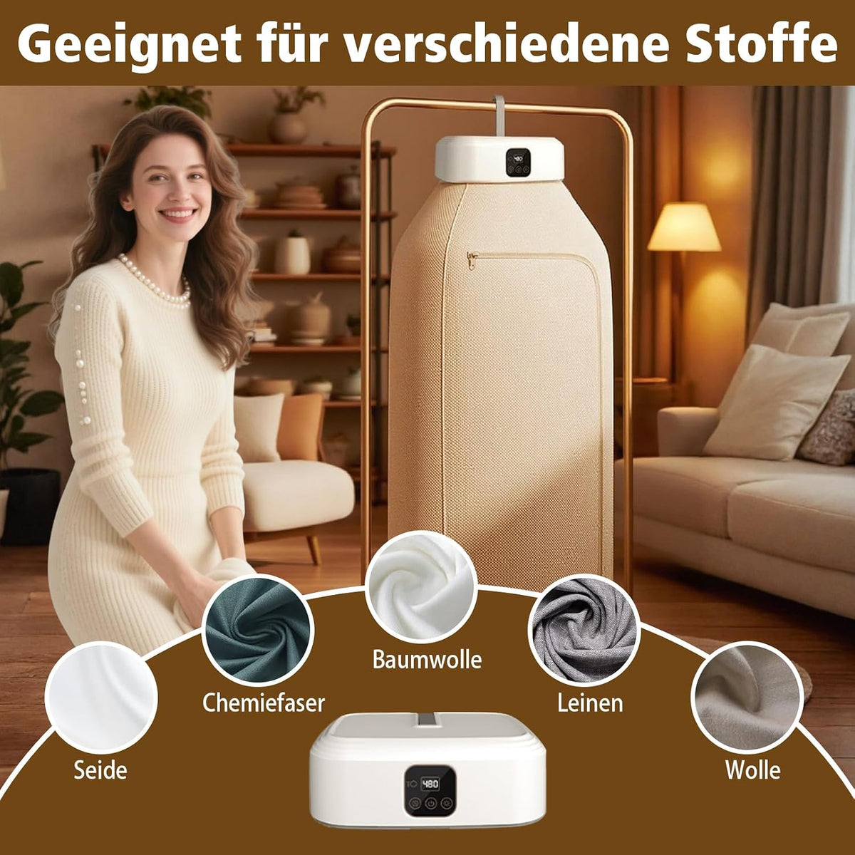Tragbarer Wäschetrockner, Faltbare Mini-Trocknungsmaschine Mit 1-8H Timing Für Geschäftsreisen, Studentenwohnheime, Wohnungen, Hotels, Campingplätze Travel