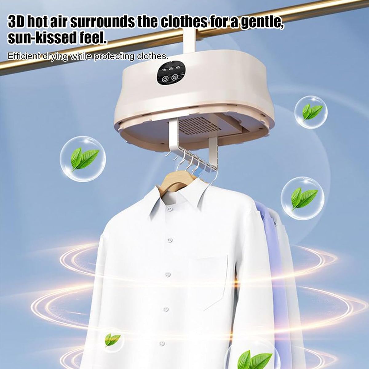 Portable Clothes Dryer, Electric Mini Drying Machine with Timer and Dry Bag, Compact Laundry Dryer for Quickly Drying Socks, Underwear, Baby Clothes for Travel Hotel Apartments Use