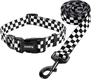 Ihoming Dog Collar and Leash Set for Large Dogs, up to 80 Lbs