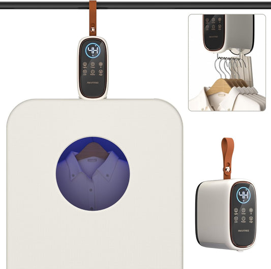Portable Clothes Dryers for Apartments, High Power Dual Motors, No-Installation Fast Small Mini Clothes Dryer, Compact Electric Dryer for RV, Home Use, Travel Clothes Dryer