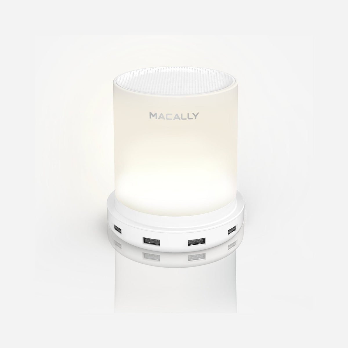 Bedside Table Lamp Touch Control with USB A+ C Nightstand Lamps | Small Lamp for Bedroom, 3 Way Dimmable for Home Living Room, LED Bulb Included, Upgraded Fabric Shade