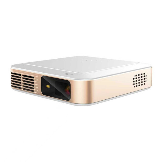 Native 1080P Mini Projector, Support 4K Projector with Wifi and Bluetooth, 300 ANSI Lumens Movie Projector Includes 100" Projector Screen, Home Theater Projector Compatible with PC & Phones